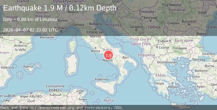 Map of Provincia di Benevento, Italy