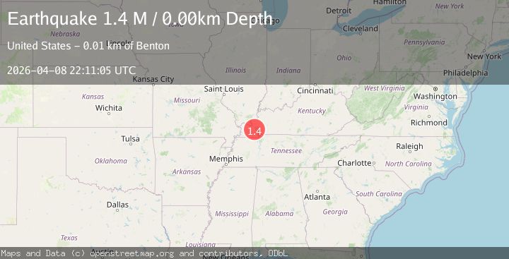 Map of western Kentucky