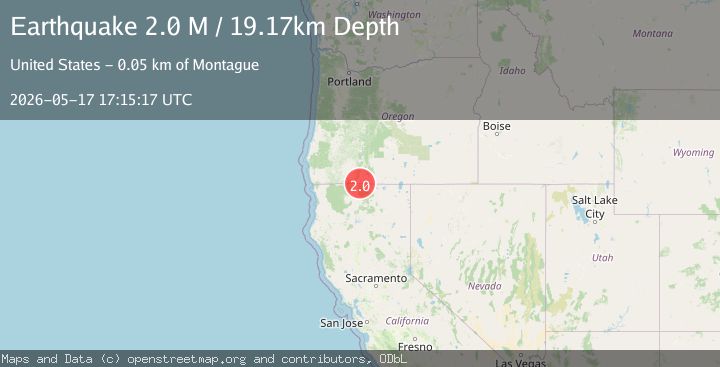 Map of Northern California
