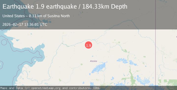 Map of Central Alaska