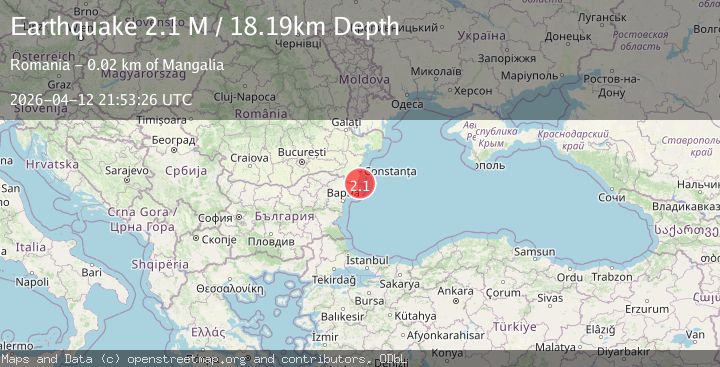 Map of Black Sea