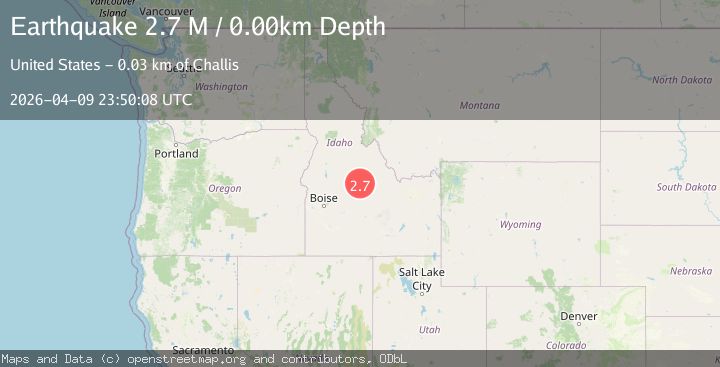 Map of southern Idaho