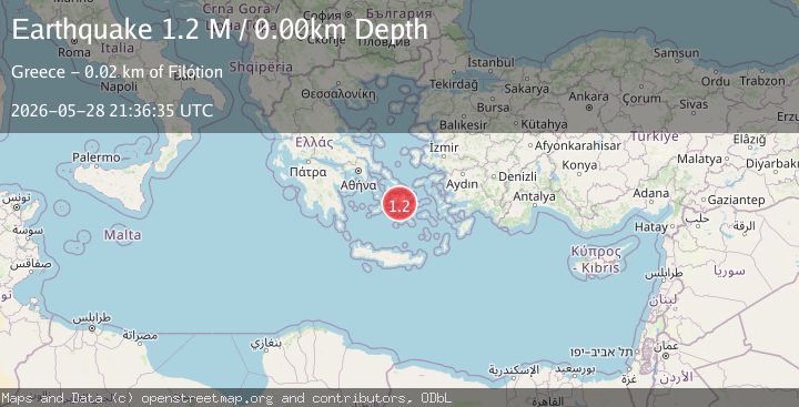 Map of Dodecanese Islands, Greece
