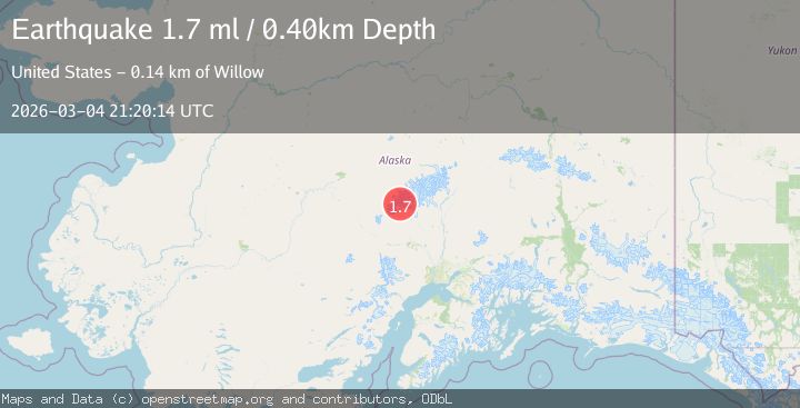 Map of Central Alaska