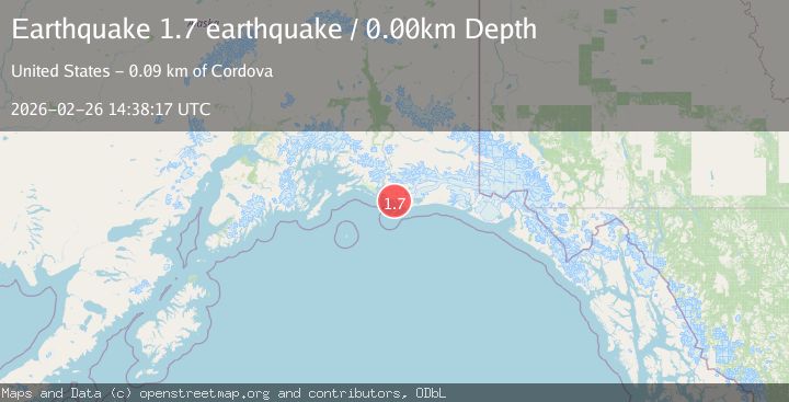 Map of Southern Alaska