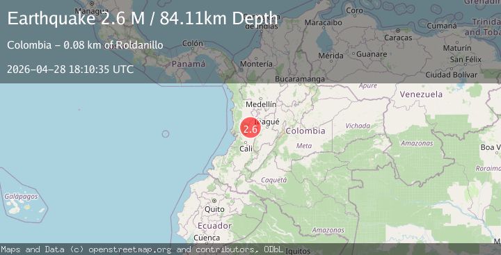 Map of Colombia