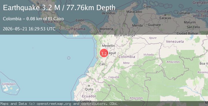 Map of Colombia