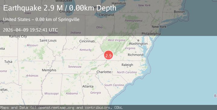 Map of West Virginia