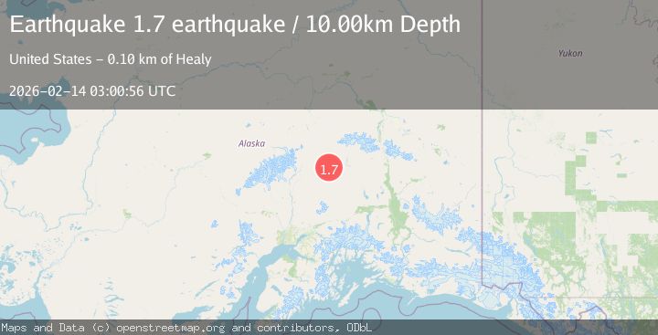 Map of Central Alaska