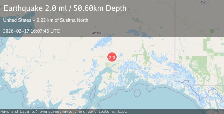 Map of Southern Alaska