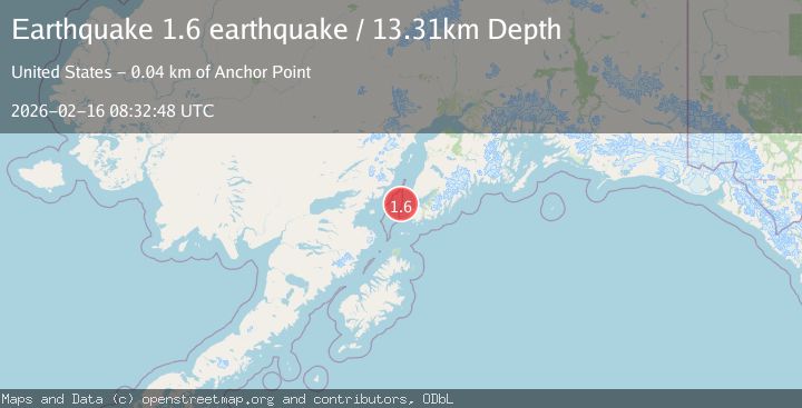 Map of Southern Alaska