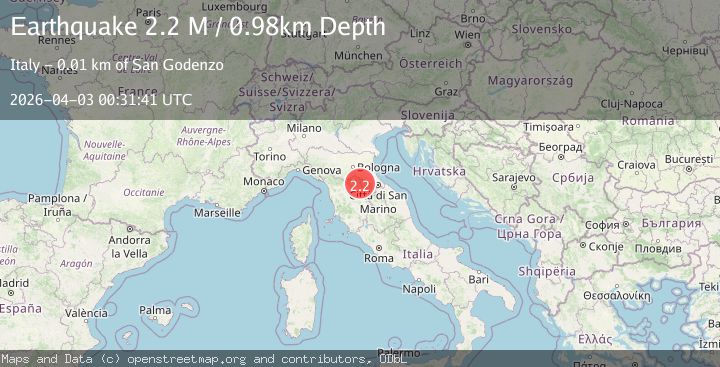 Map of Provincia di Forli'-Cesena, Italy