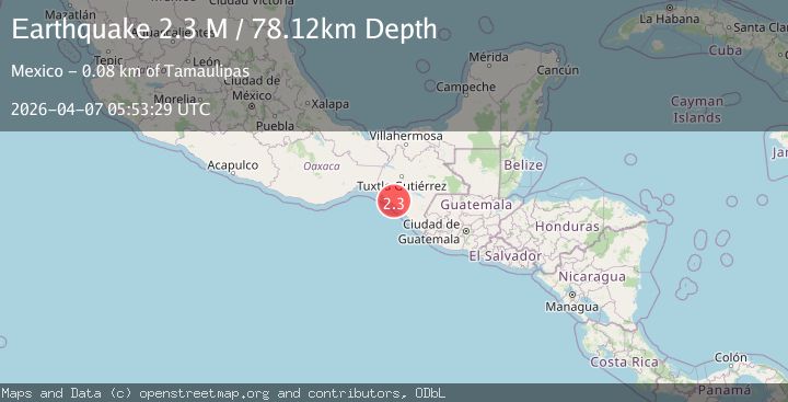 Map of Chiapas, Mexico