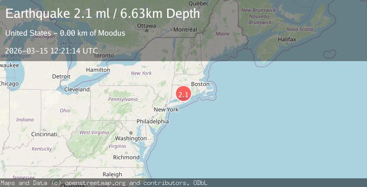 Map of southern New England