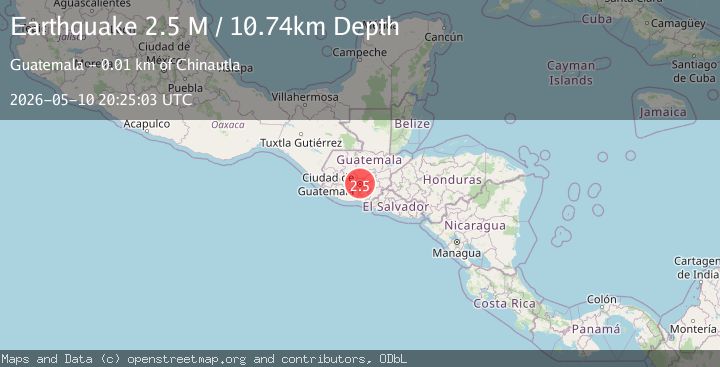 Map of Guatemala
