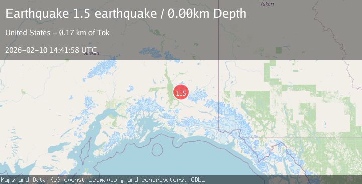 Map of Southern Alaska