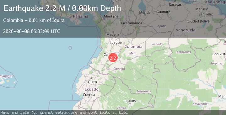 Map of Colombia