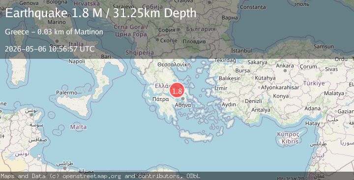 Map of Central Greece