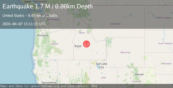 Map of southern Idaho
