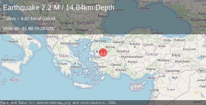 Map of Marmara Region, Turkey