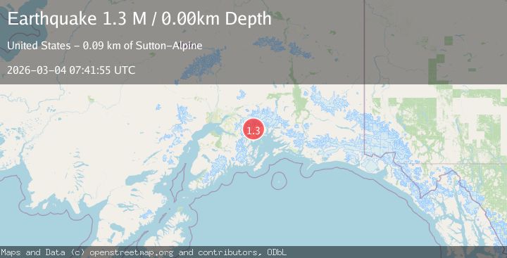 Map of Southern Alaska