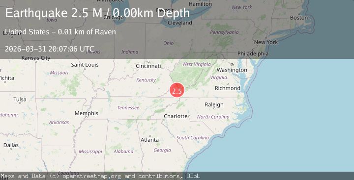 Map of West Virginia