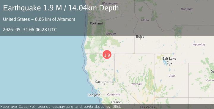 Map of Northern California