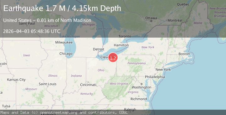 Map of Ohio