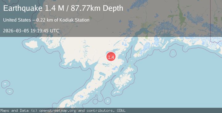 Map of Southern Alaska
