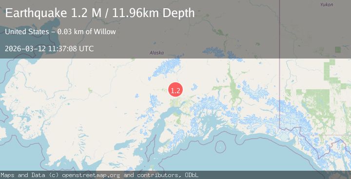 Map of Southern Alaska