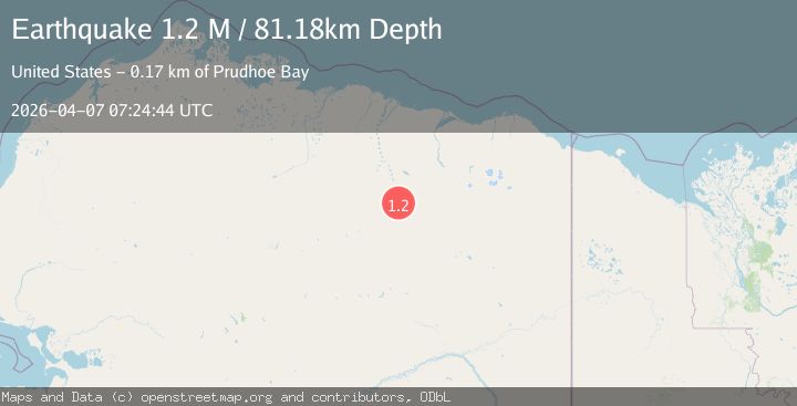 Map of northern Alaska