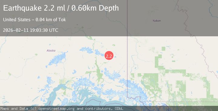 Map of Central Alaska