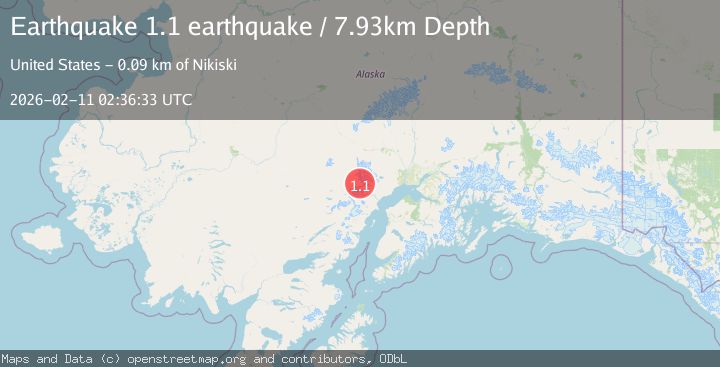 Map of Southern Alaska