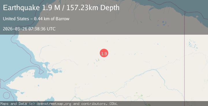 Map of northern Alaska