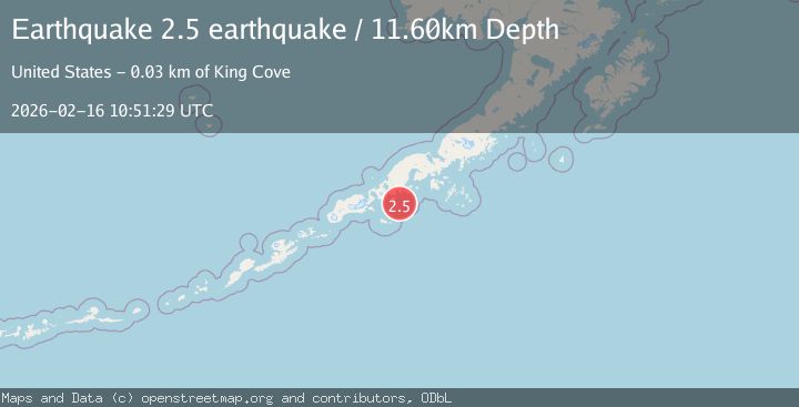 Map of Alaska Peninsula