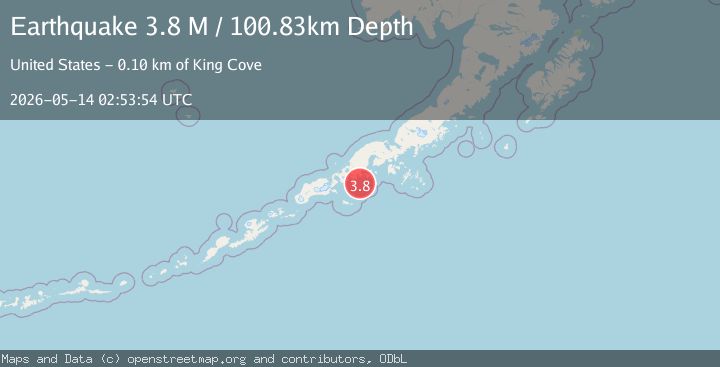 Map of Alaska Peninsula