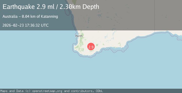 Map of Western Australia