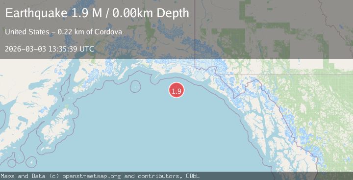 Map of Gulf of Alaska