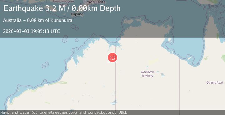 Map of Western Australia