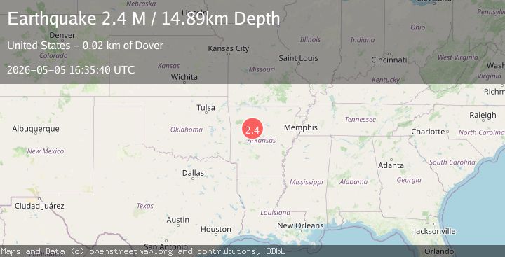 Map of Arkansas