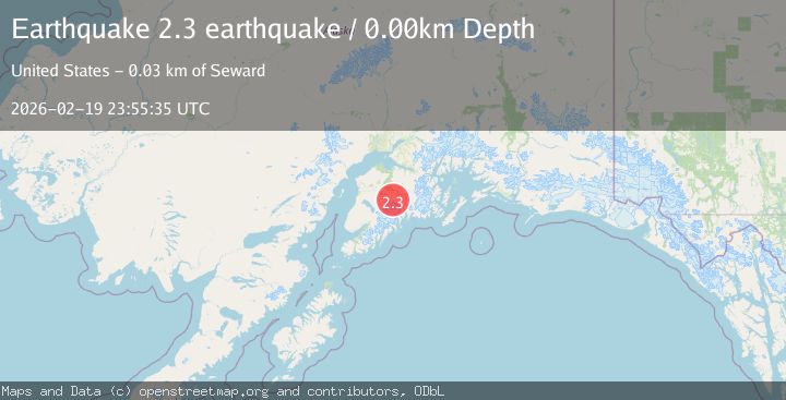 Map of Kenai Peninsula, Alaska