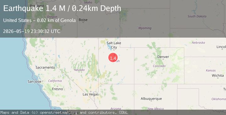 Map of Utah