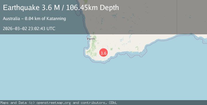 Map of Western Australia