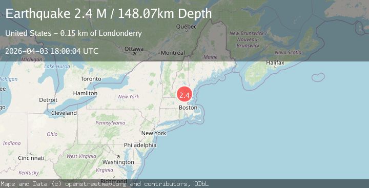 Map of New Hampshire