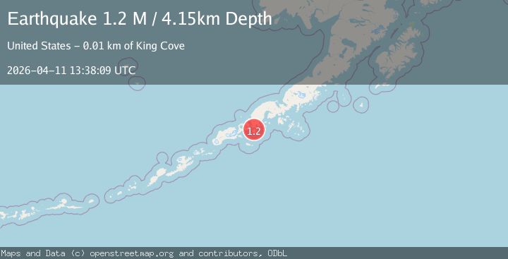Map of Alaska Peninsula