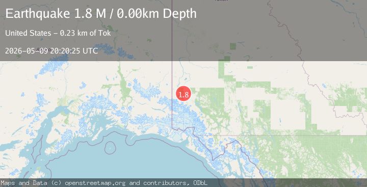Map of Southern Yukon Territory, Canada