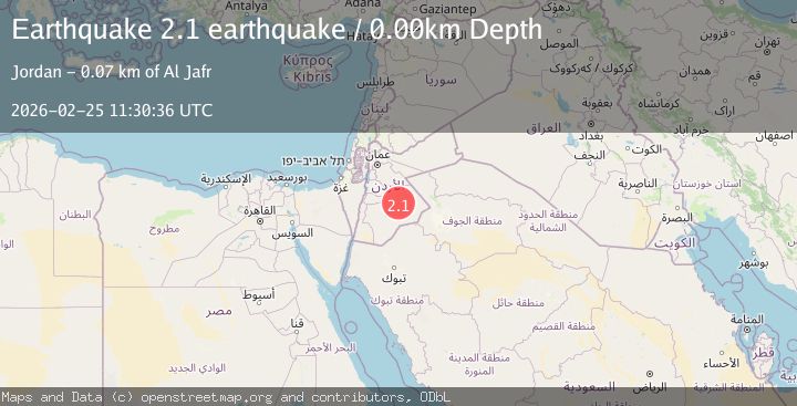 Map of Dead Sea region
