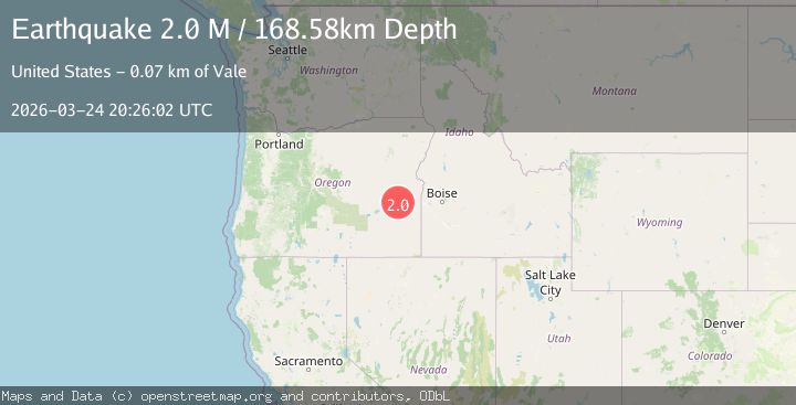 Map of Oregon
