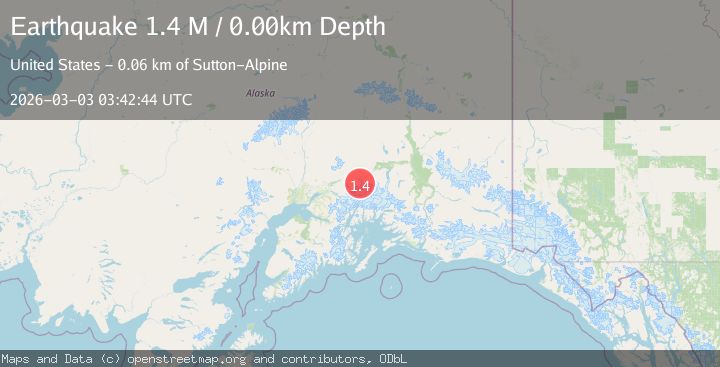 Map of Southern Alaska