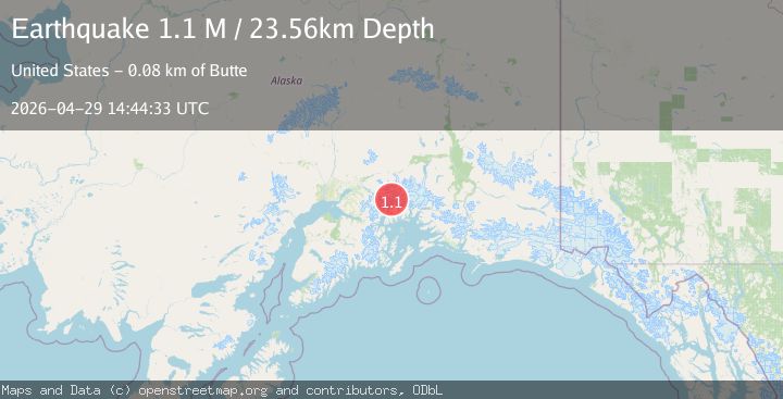 Map of Southern Alaska